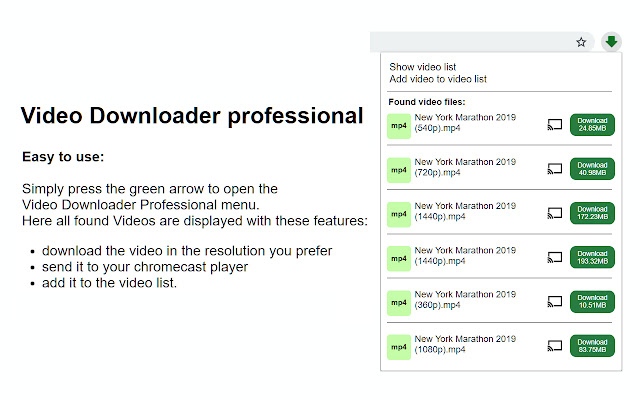 4k video downloader chrome extension