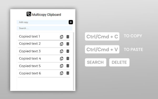 Clipboard Manager For Chrome| Multi Copy-Paste In One Go