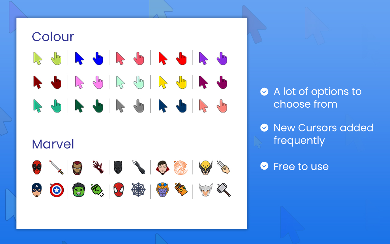 Custom Mouse Cursor for Chrome | Unscart