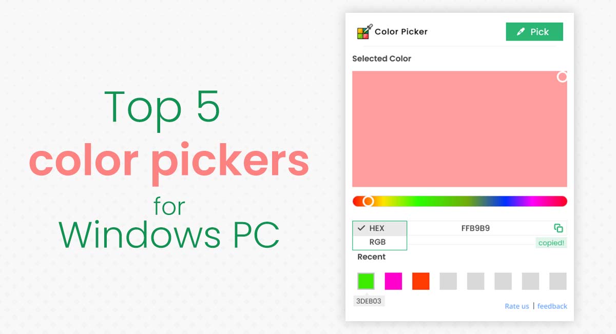 Top 5 Color Picker For Windows In 2022